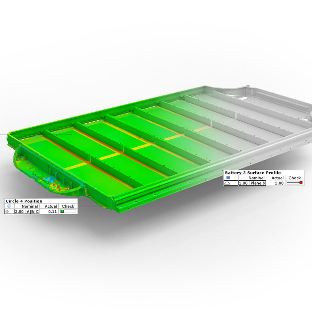 Odstupanja između digitalnog duplikata i CAD podataka 