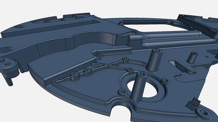 Ilustracija CAD modela