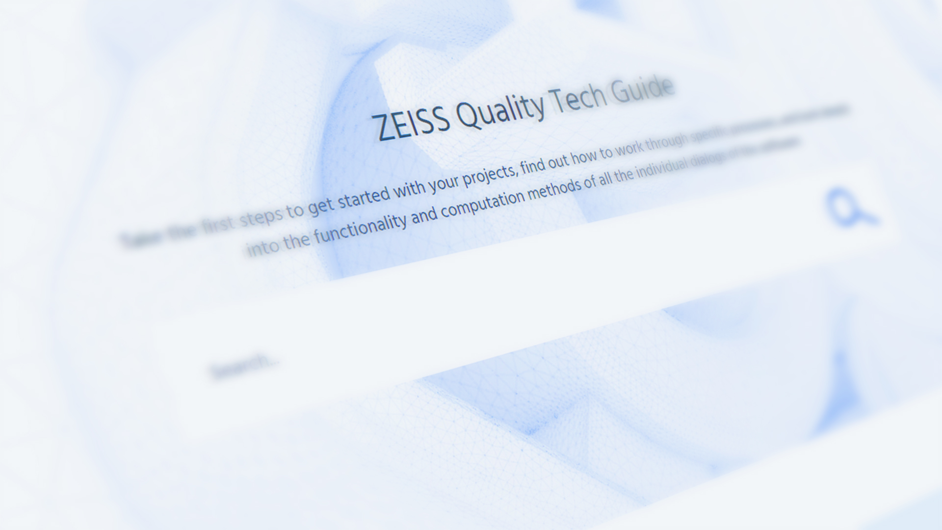 Dokumentacija korak po korak: ZEISS Quality Tech Guide