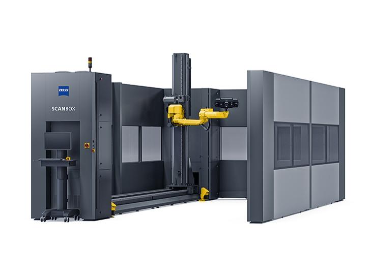 Kod ove optičke 3D merne mašine, senzor visoke brzine hvata posebno velike i teške delove, kao što su bočne ploče maksimalnih dimenzija 6000 × 1250 mm.